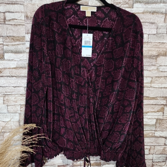 Michael Michael Kors  Blouse Brand New Size Xl - Picture 1 of 16